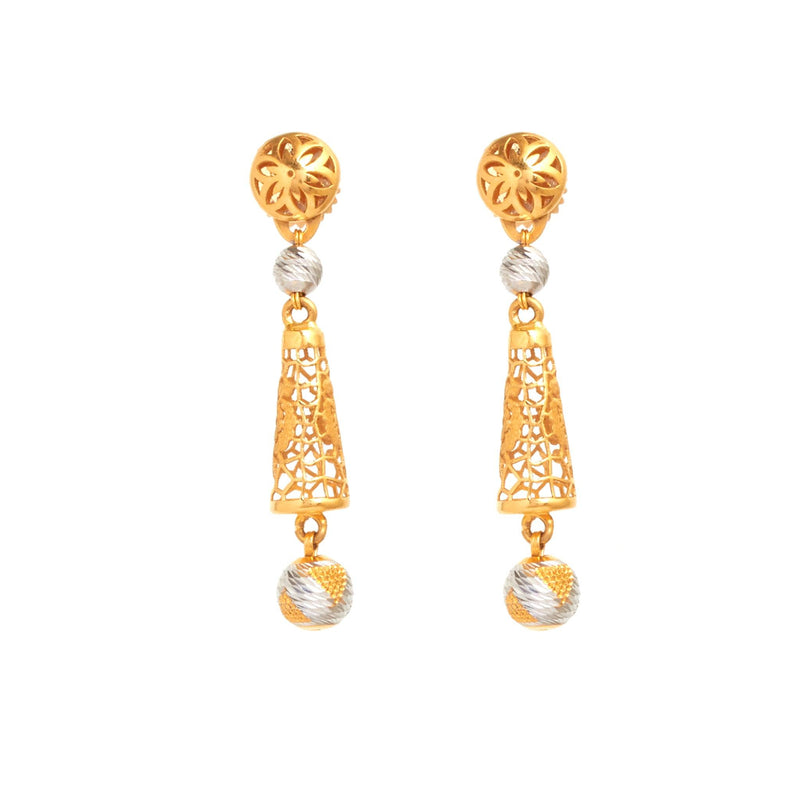 18k Gold Small Aurelia Teardrop Earrings – Dandelion Jewelry